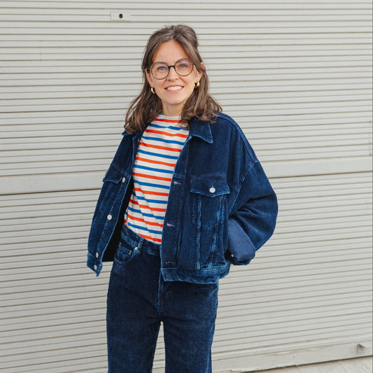Paasithe Corduroy Jacket - Indigo