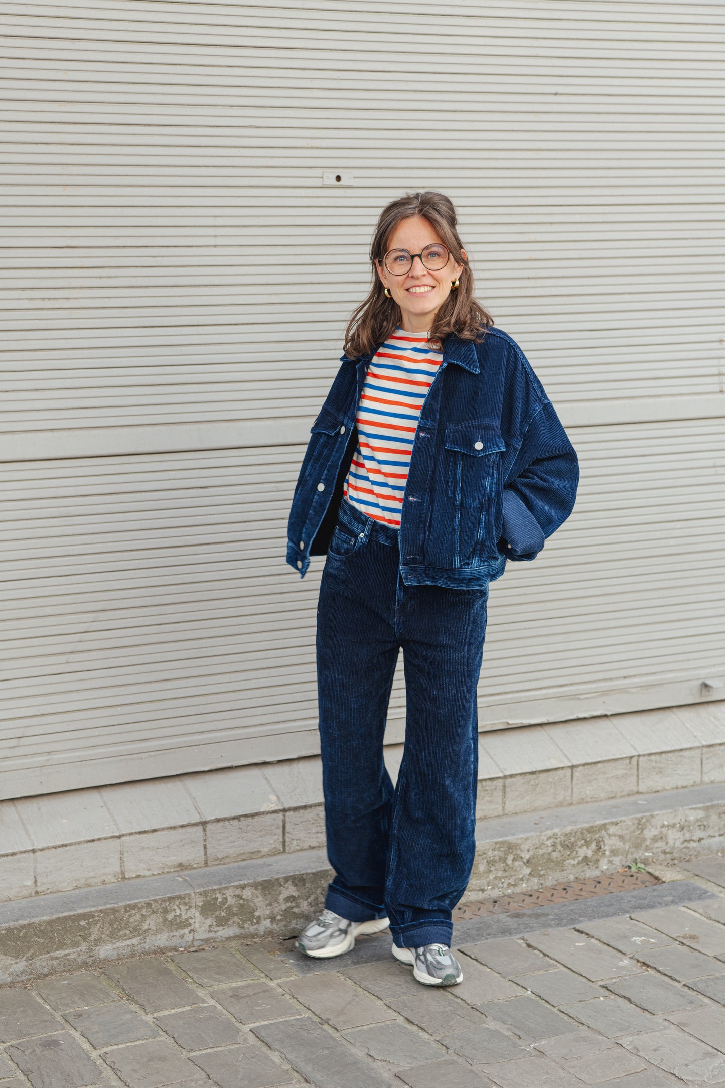 Haayi Corduroy Pants - Indigo