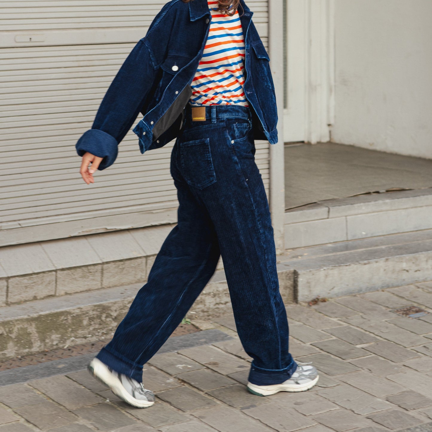 Haayi Corduroy Pants - Indigo