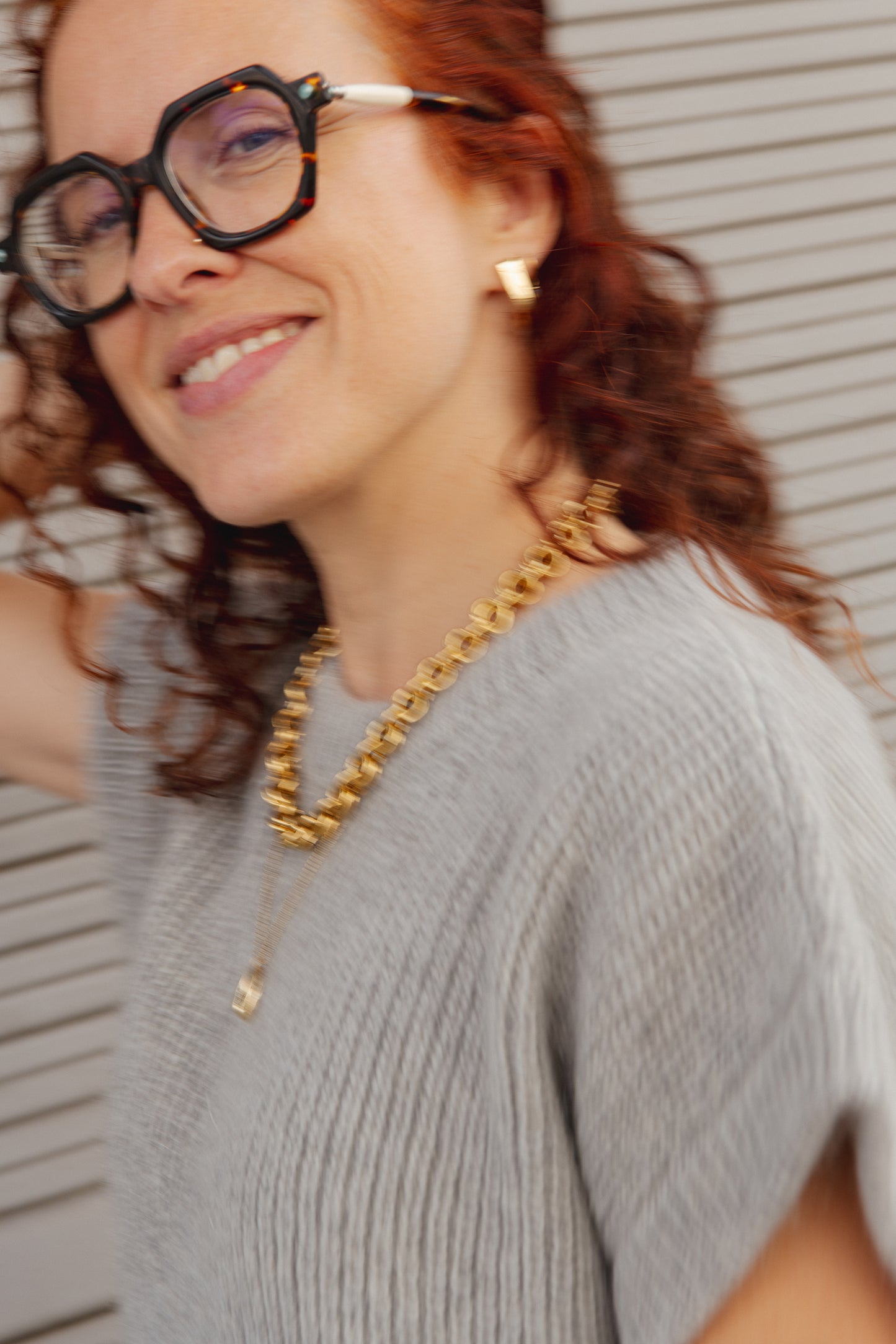 Wool Slipover Jumper / Vest - Light Grey