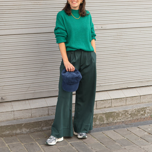 Nia Trousers - Dark Green