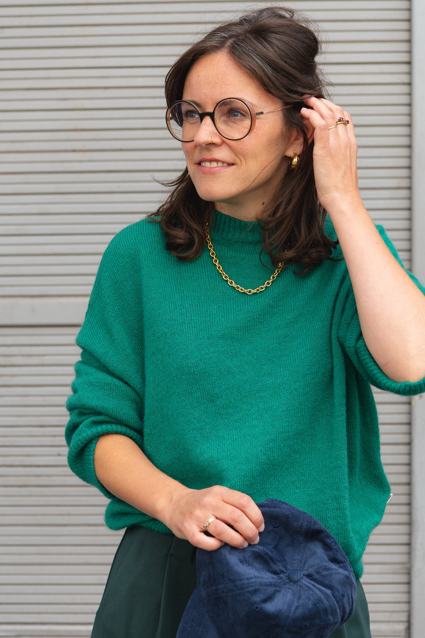 Suri Inariaas RWS Light Sweater - Emerald Green