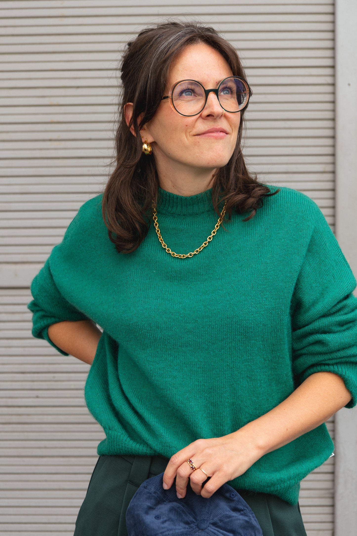 Suri Inariaas RWS Light Sweater - Emerald Green