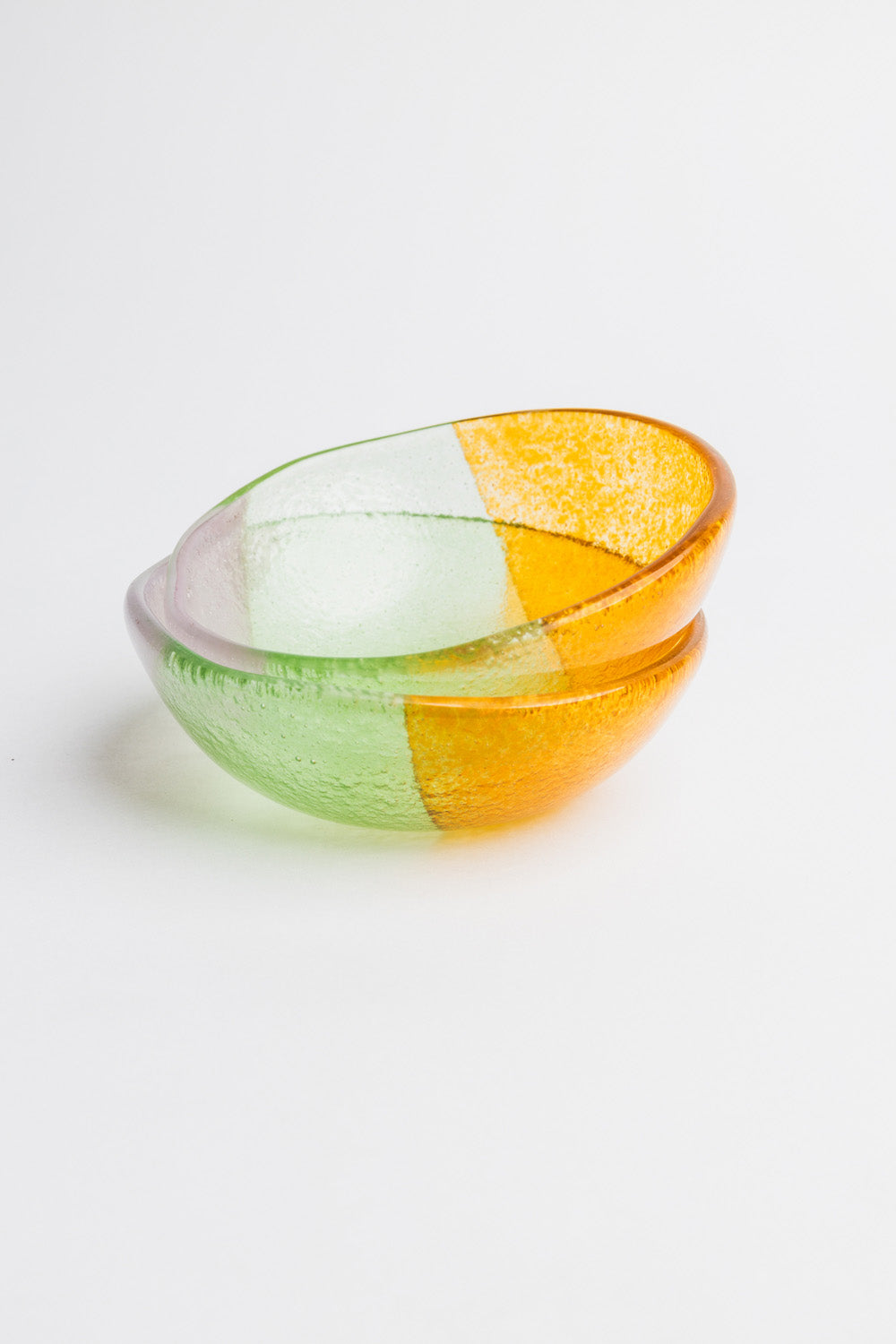 Glass Bowl M Floating Hues - Multicolor