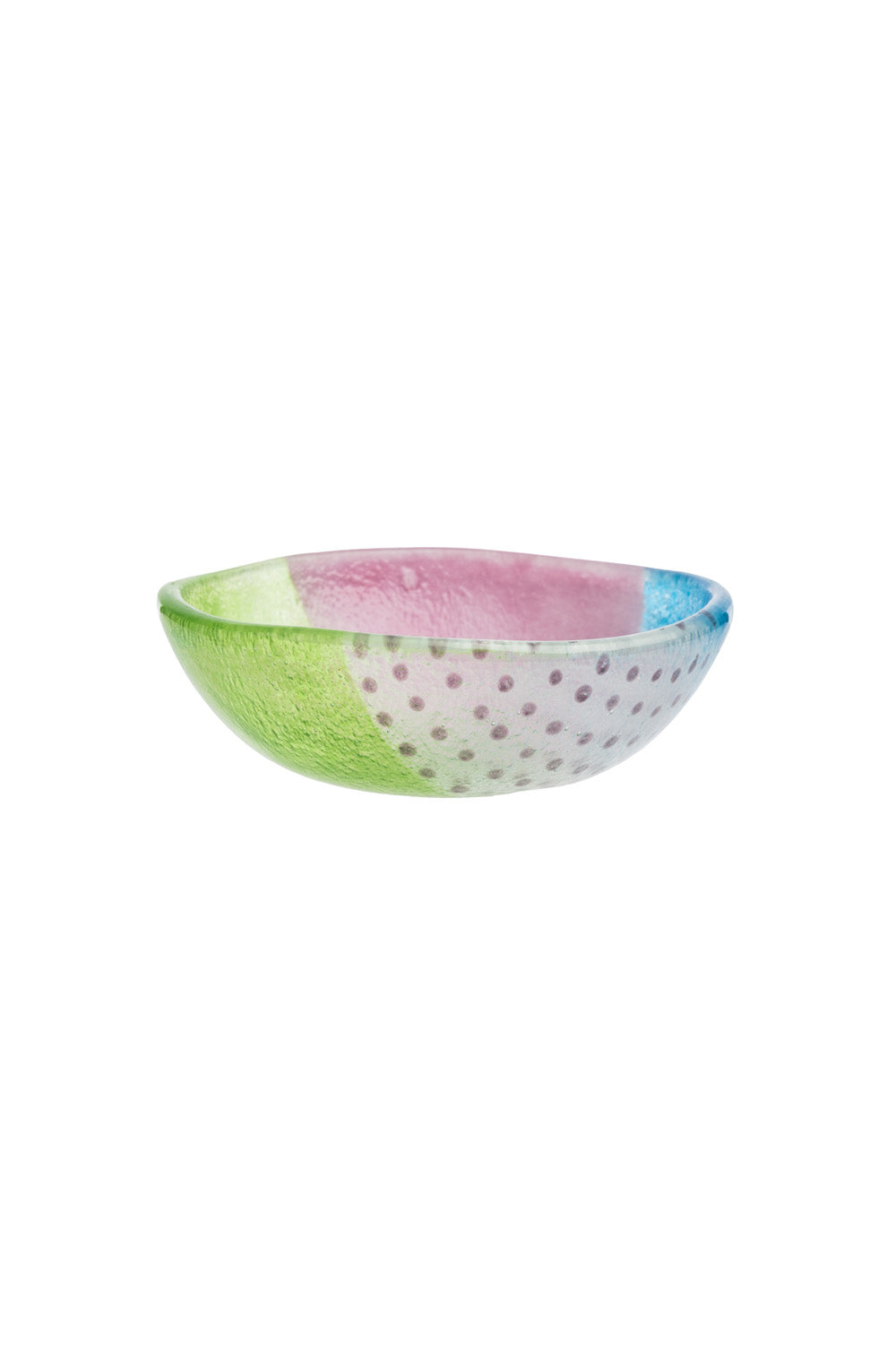 Glass Bowl M Floating Hues - Multicolor