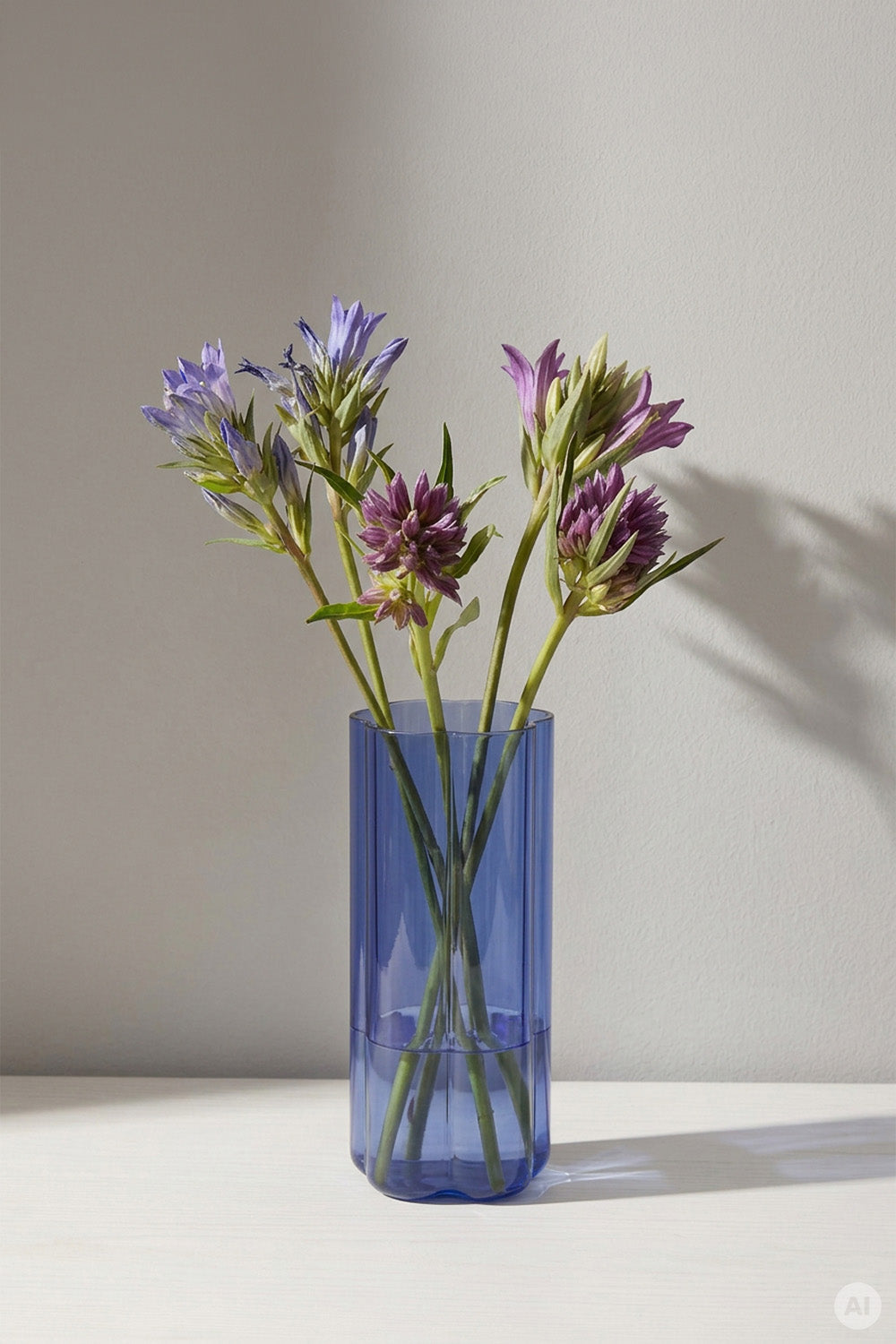 Vase Rainbow - Blue