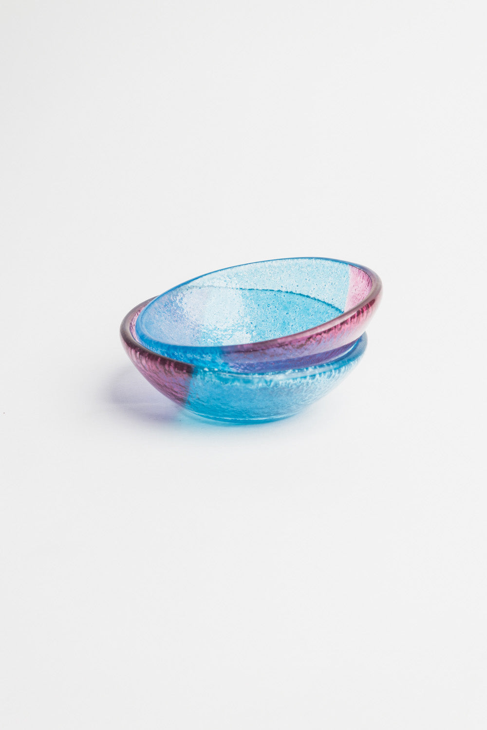 Glass Bowl S Floating Hues - Multicolor