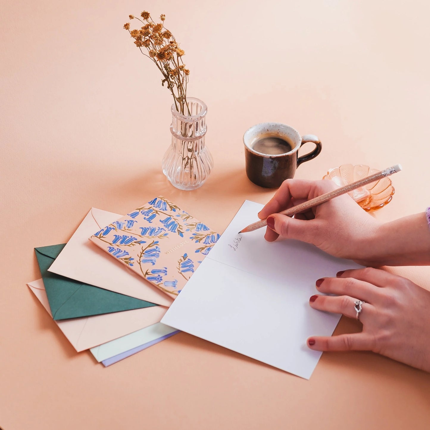 Greeting Card - With Love