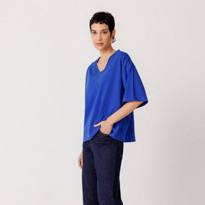 Izartza T-Shirt - Indigo Blue