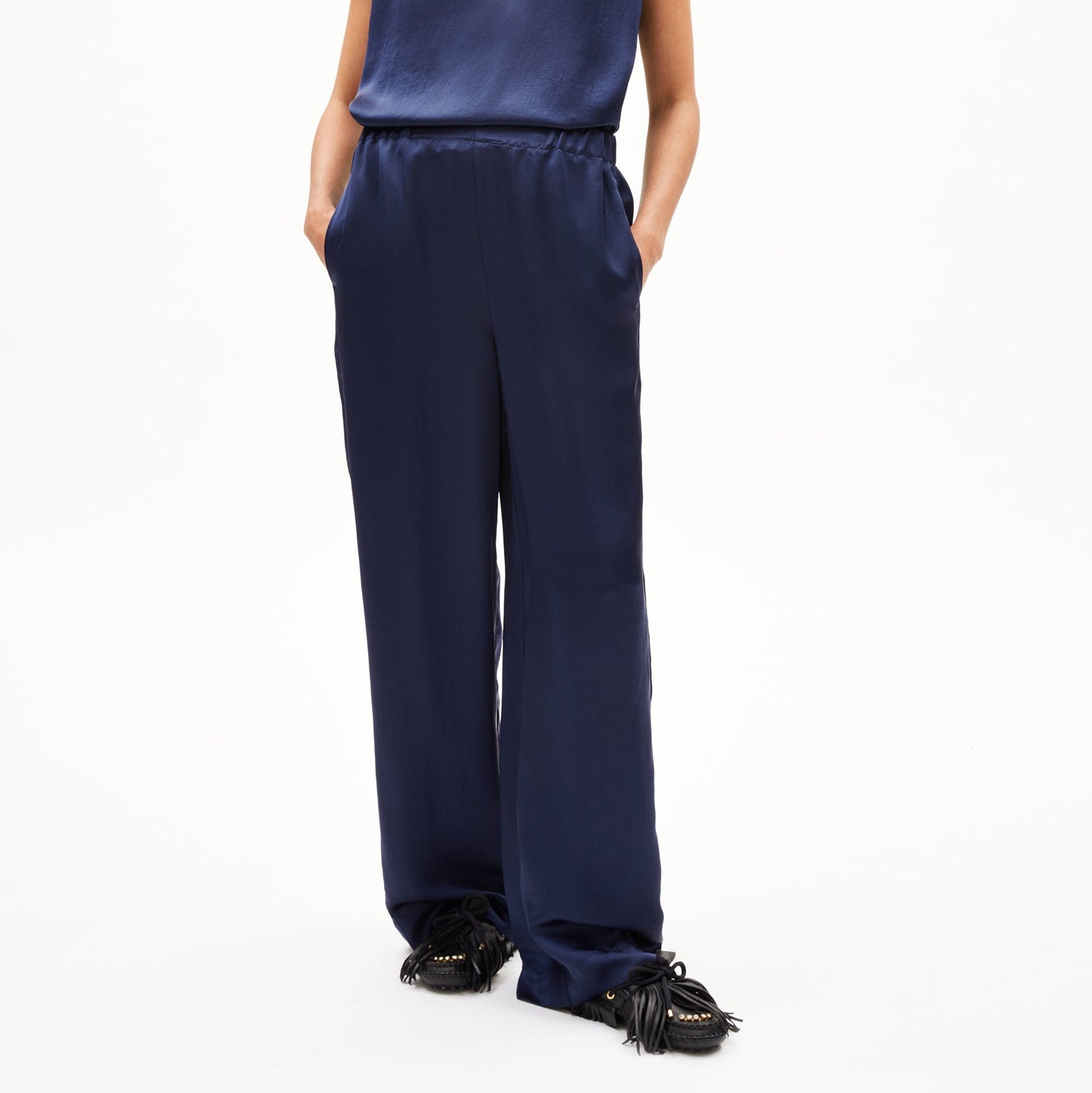 Jonvaalie Punto Pants - Tinted Navy