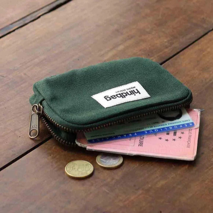 Hindbag Lili Coin Purse - Pine Green