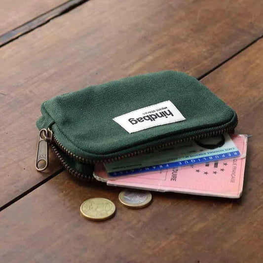 Hindbag Lili Coin Purse - Pine Green