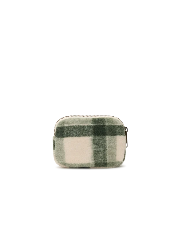 Hindbag Lili Coin Purse - Green Tartan