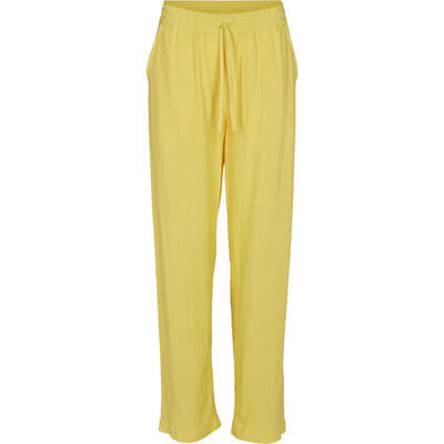 Basic Apparel Lily Loose Pants - Yellow Creme