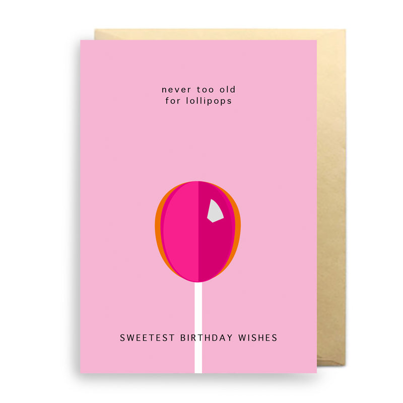 Greeting Card - Birthday Lollipop