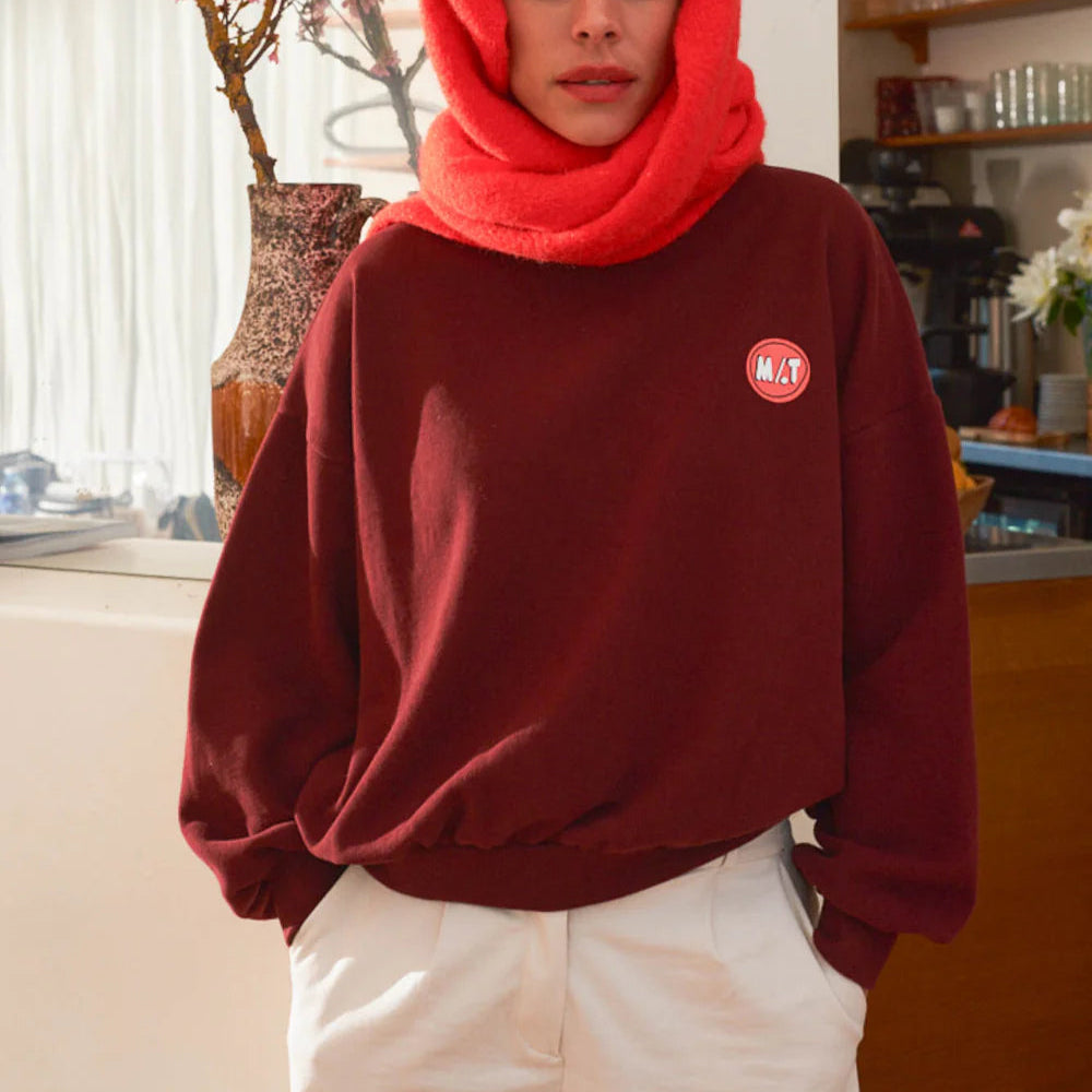 Romy Sweater - Burgundy