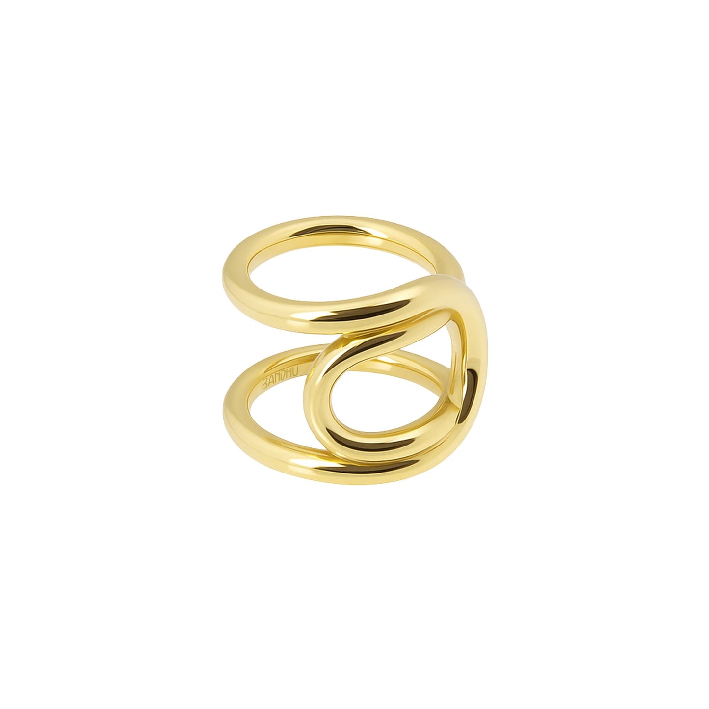 Bandhu Loop Ring - Gold