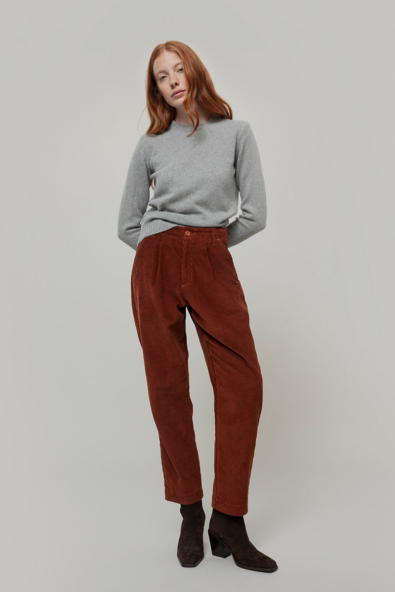 Laura Wool Sweater - Grey Calce