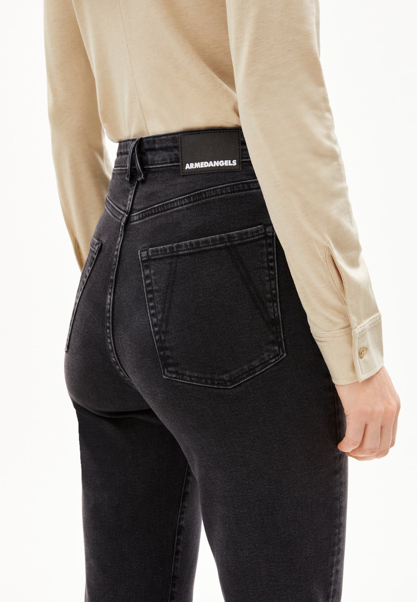 Detox Denim Mairaa COMFORT STRETCH - Black Washed Authentic