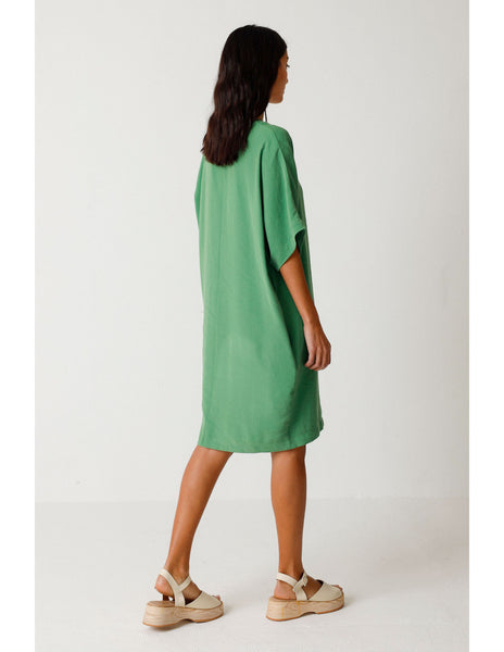 Martzia Dress - Grass Green
