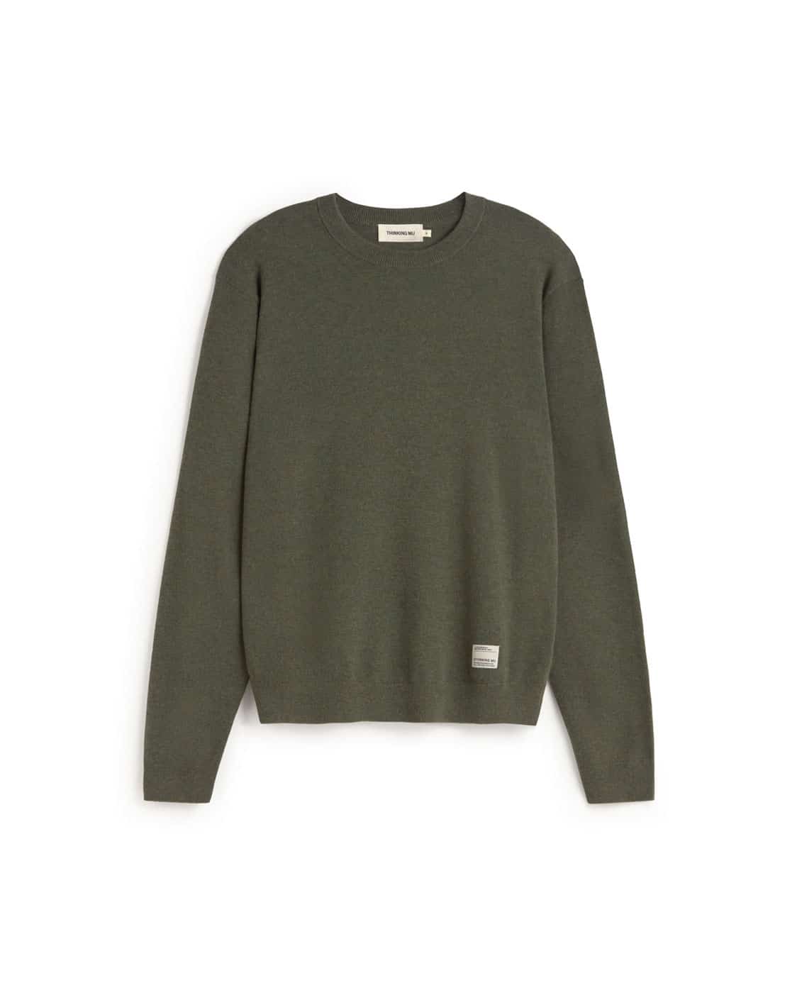 LAST ONE in L - Lucien Knitted Sweater - Dark Green
