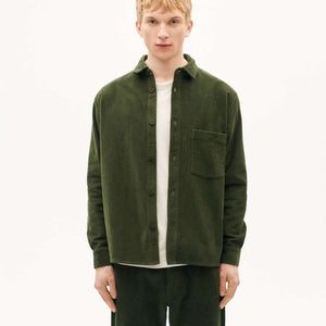 Theo Overshirt - Bottle Green