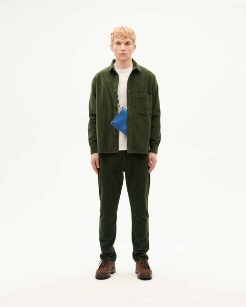 Theo Overshirt - Bottle Green