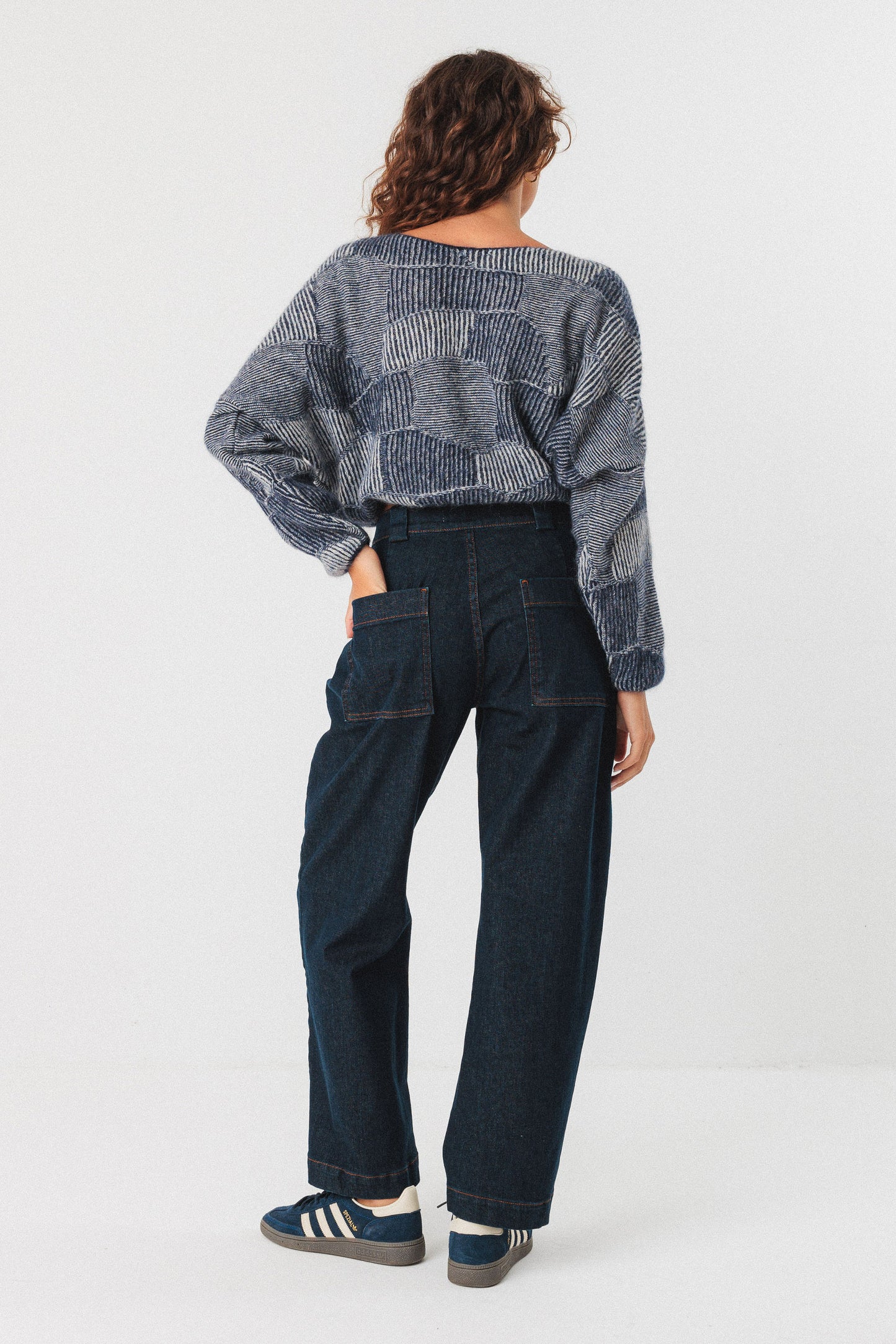 LAST ONE in 38 - Naia Sweater - Blue