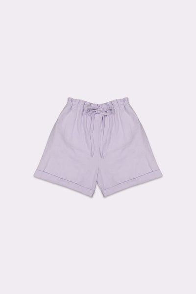 LAST ONE in M - Näz Hana Cotton Shorts - Lilac