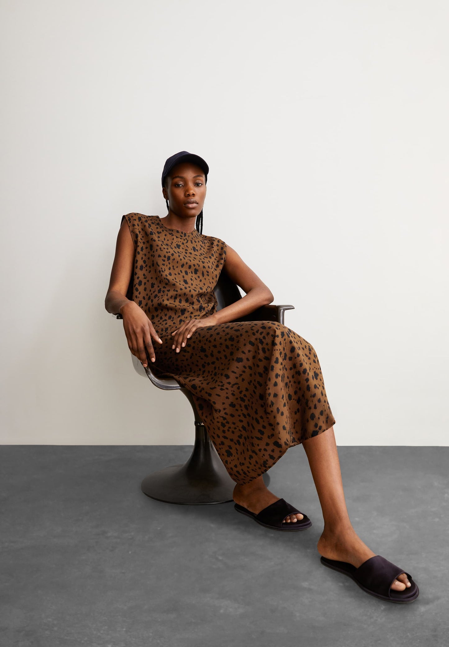 LAST ONE in XS - Neraali Top Leo - Dark Camel