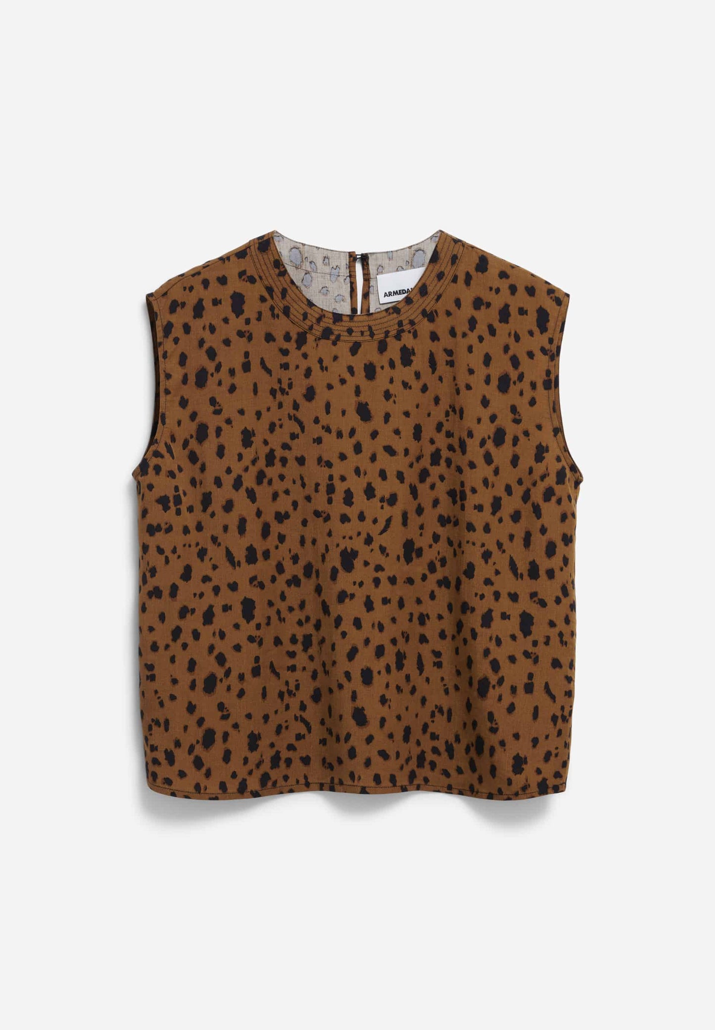 LAST ONE in XS - Neraali Top Leo - Dark Camel
