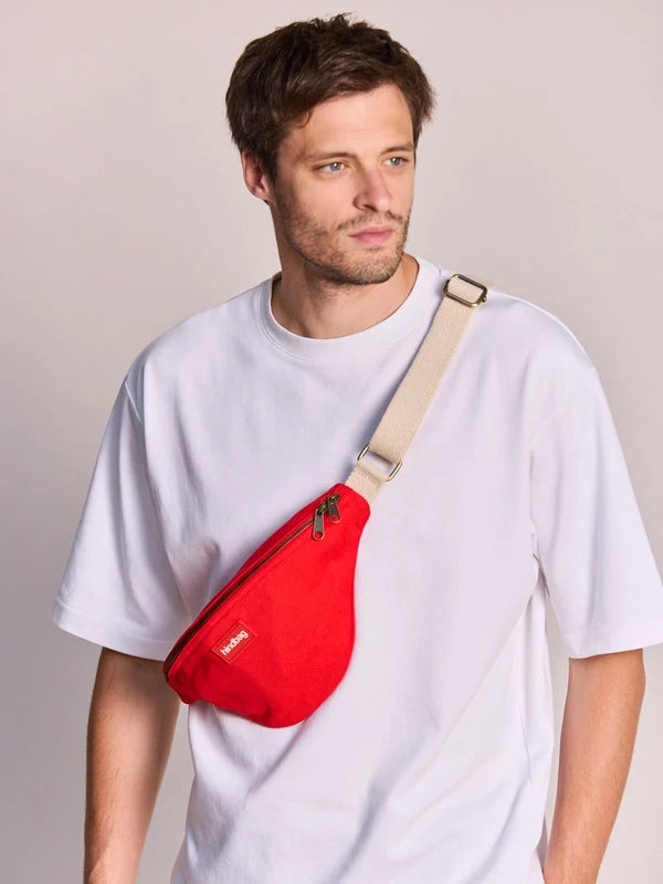 Olivia Banana bag - Carmin Red