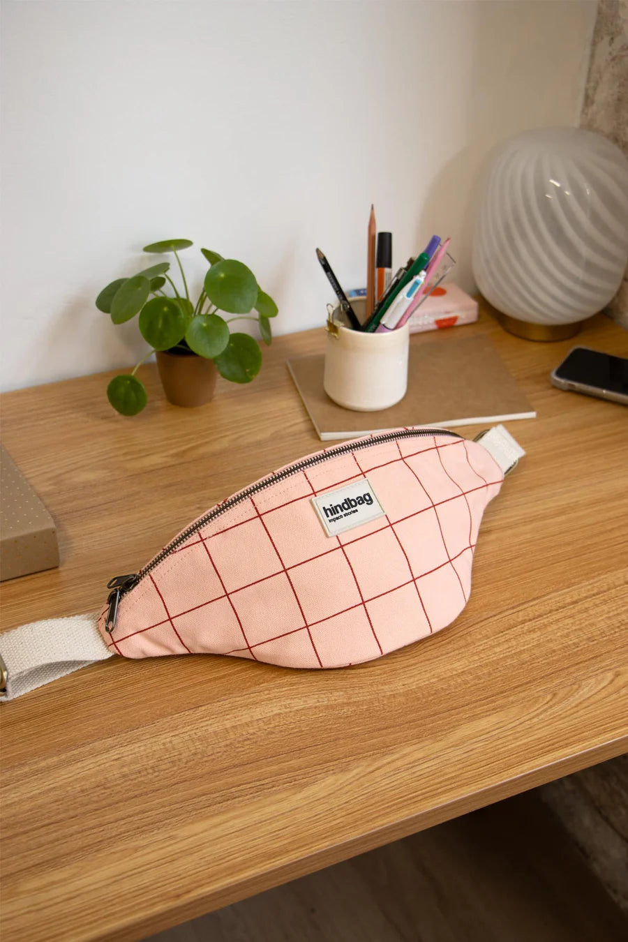 The Notebook Olivia Banana bag - Red/Pink