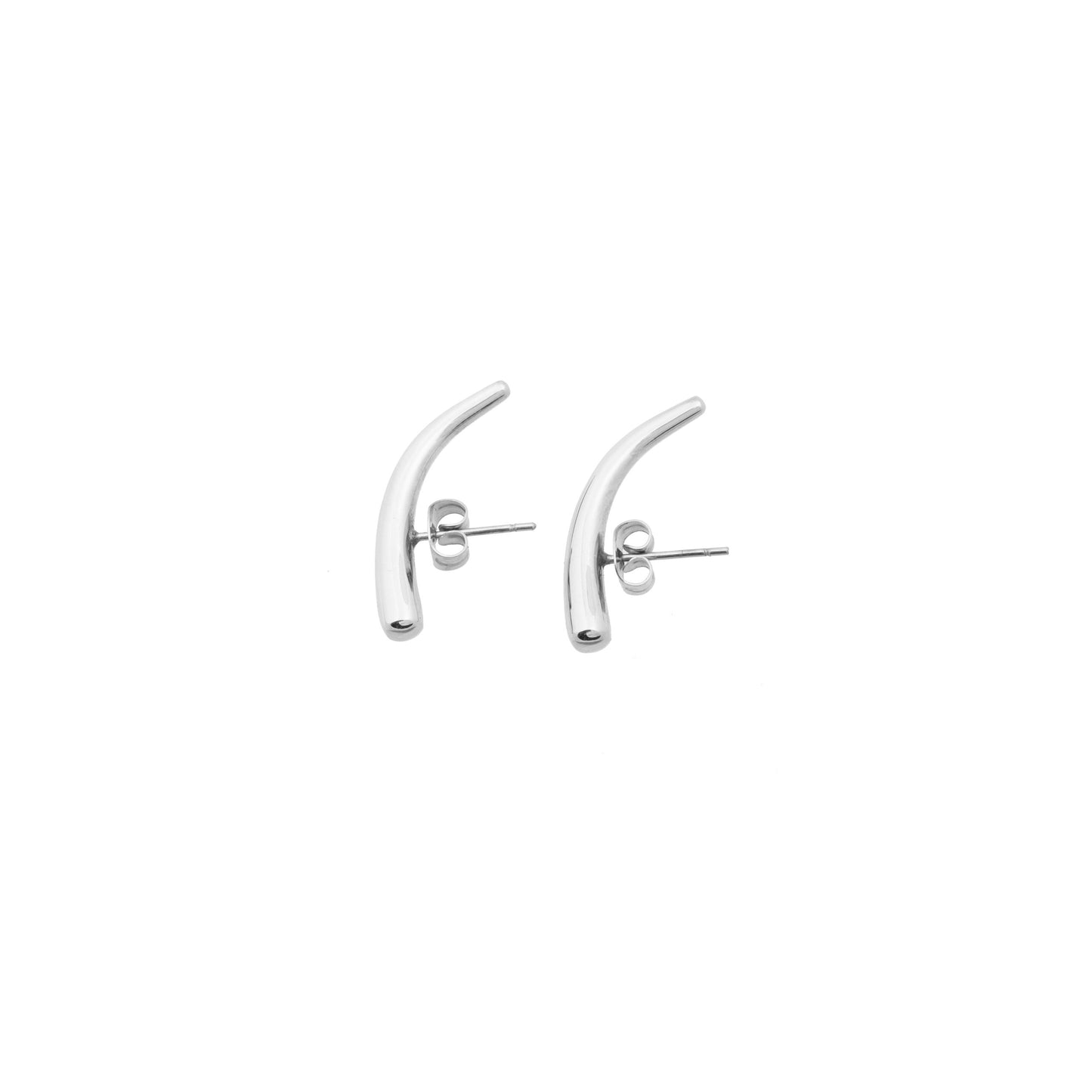 Bandhu In Ear Earrings - Silver
