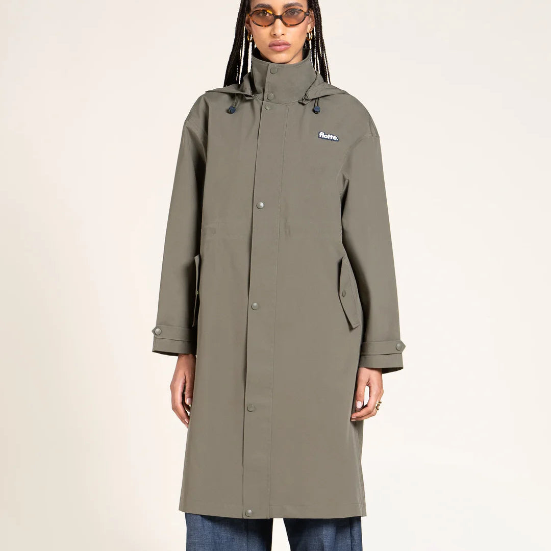 Darius Long Parka - Kaki