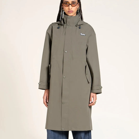 Darius Long Parka - Kaki