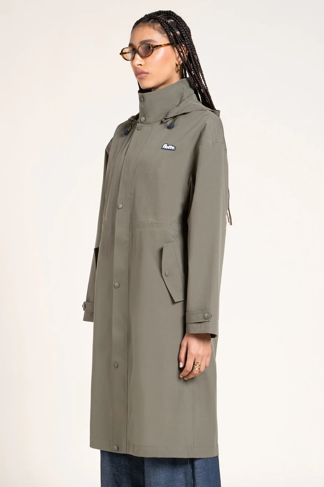 Darius Long Parka - Kaki