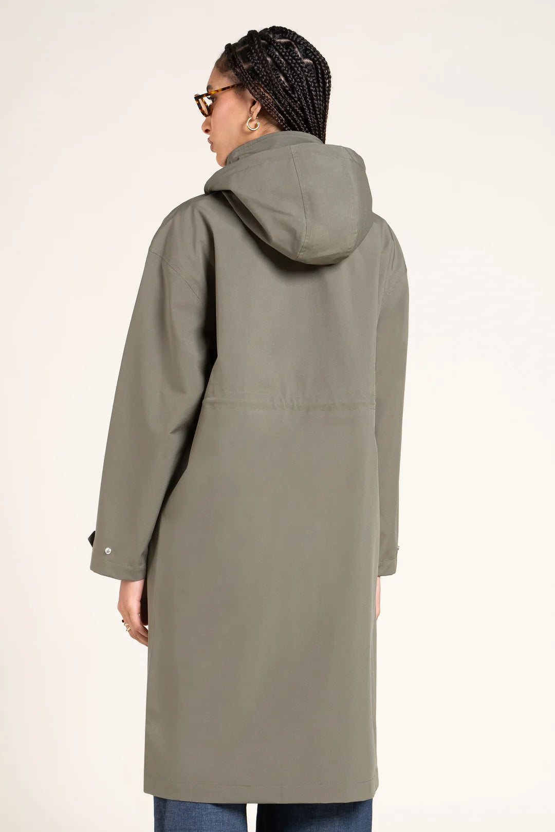 Darius Long Parka - Kaki