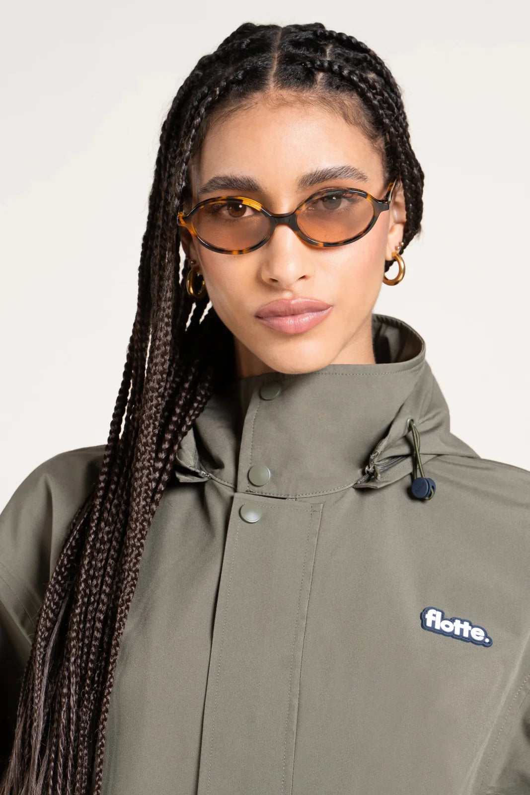 Darius Long Parka - Kaki