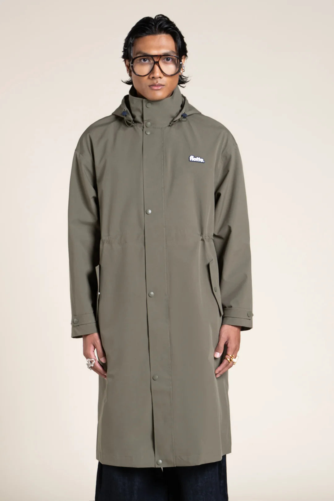 Darius Long Parka - Kaki
