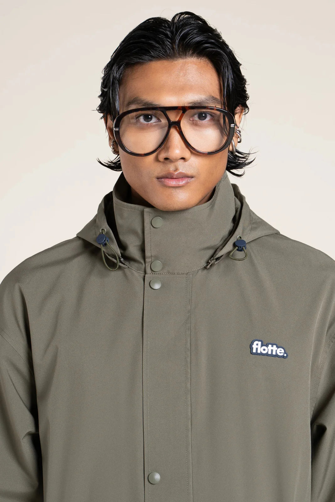 Darius Long Parka - Kaki