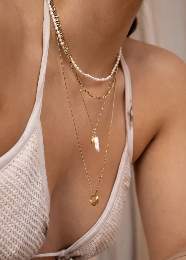 Flawed Lola Necklace - Silver