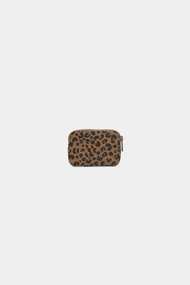 Hindbag Lili Coin Purse - Leopard Cannelle