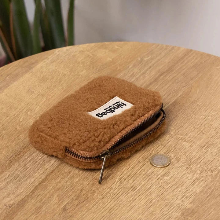 Hindbag Lili Coin Purse - Teddy Brown