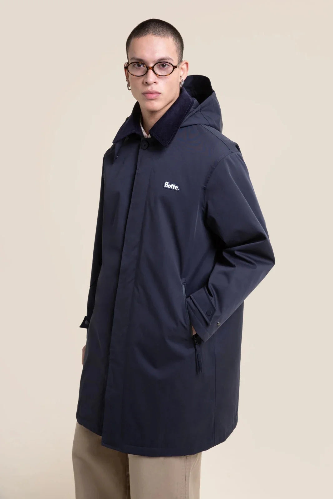 Reuilly Waterproof Parka - Indigo
