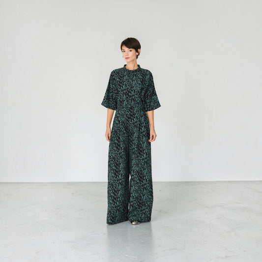 Siloe Jumpsuit - Leaves