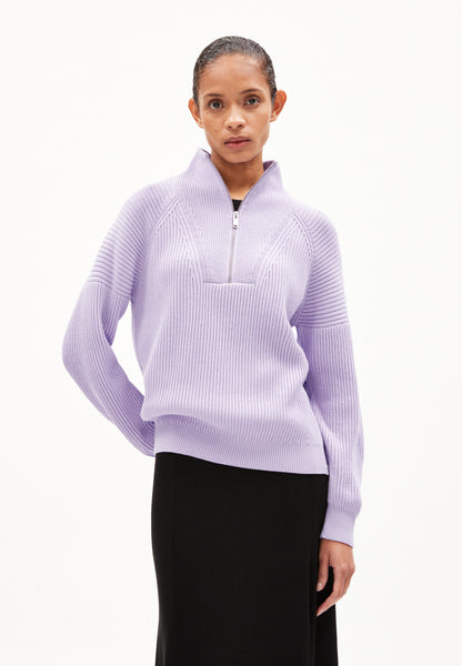 Knitted Ronyiaas Sweater - Lavender Light