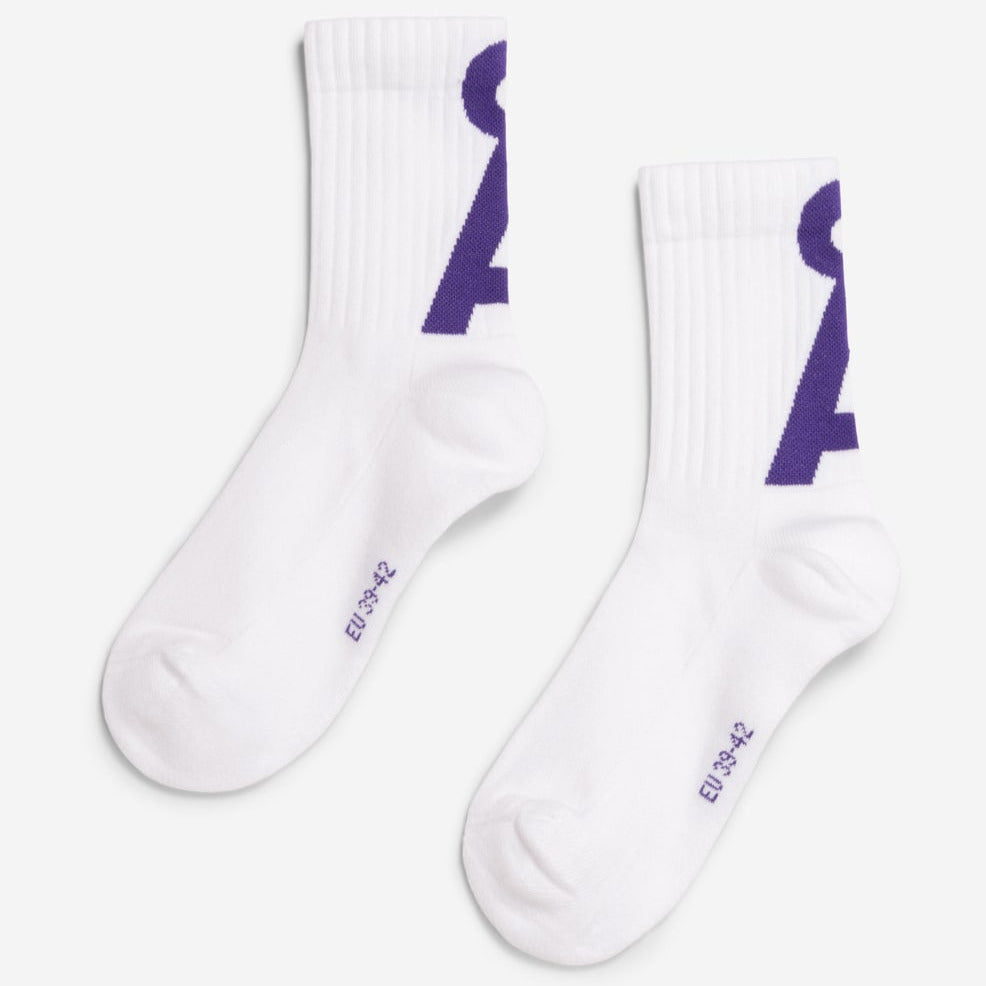 Saamus Short Socks - White