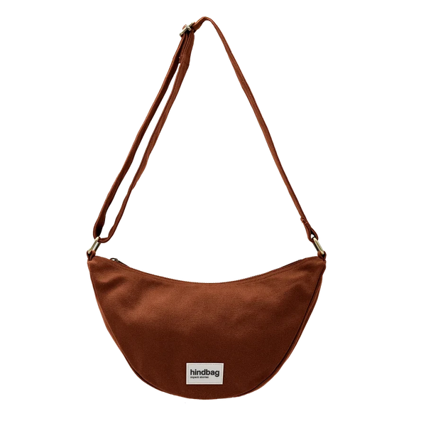 Hindbag Andrea Half Moon Bag - Chocolate