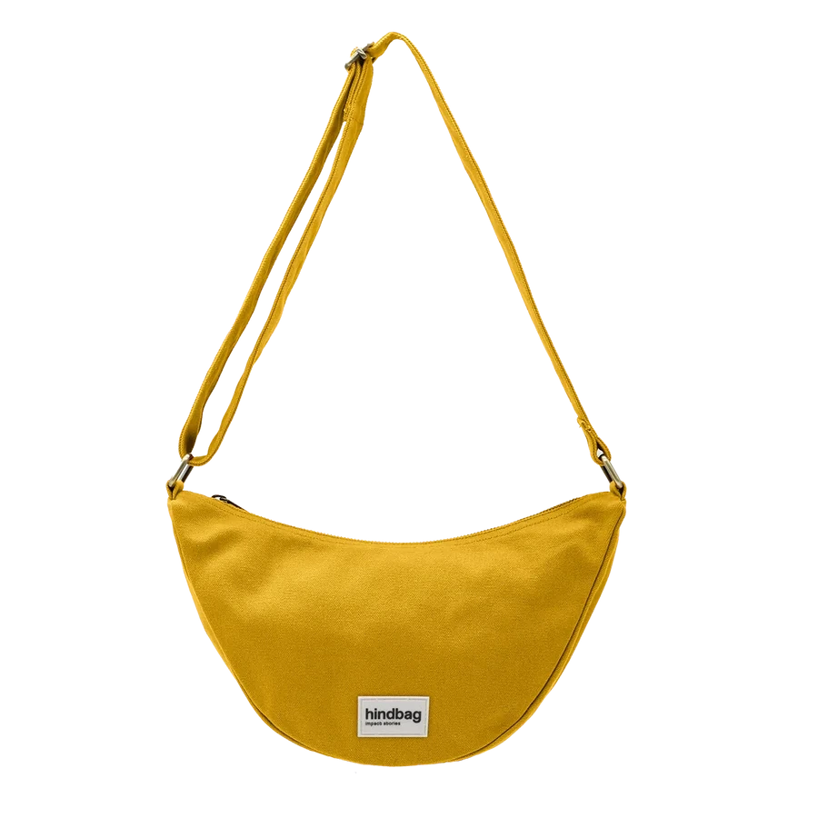 Hindbag Andrea Half Moon Bag - Safron